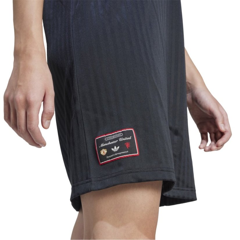 adidas Women's MUFC Icon T-Shirt Dress Black