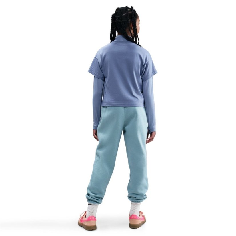 Nike Sportswear Big Kids' (Girls') T-Shirt Indigo