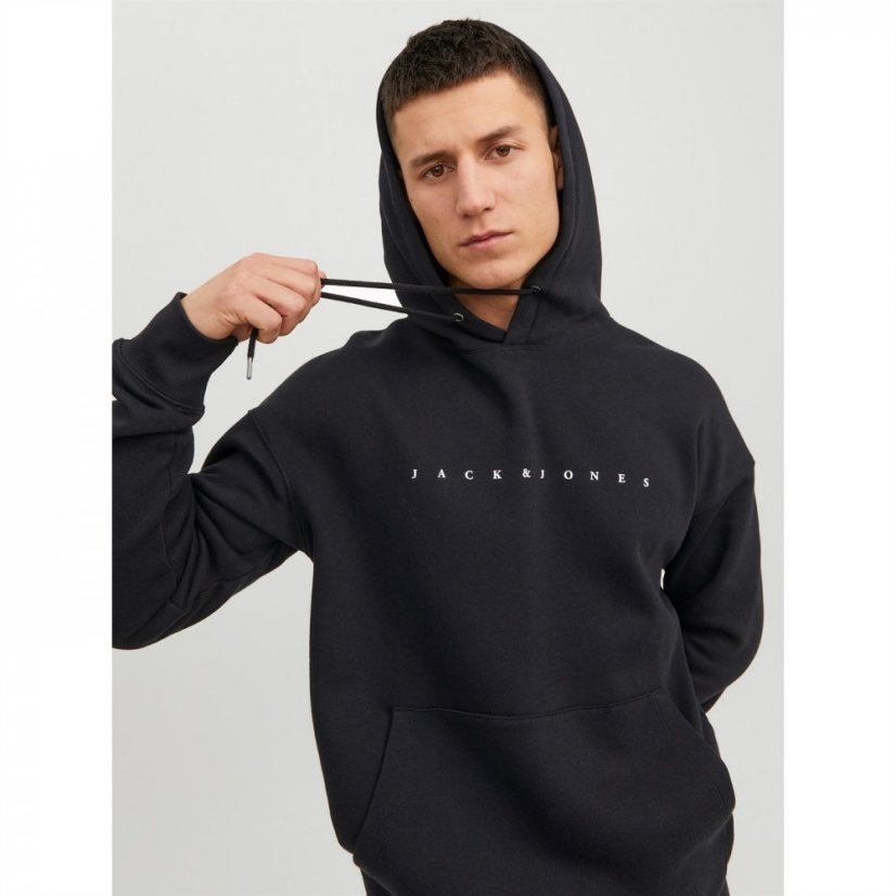 Jack and Jones Estar Hoodie Black