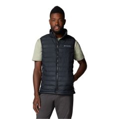 Columbia Men's Powder Lite Water-Resistant Thermal-Reflective Sleeveless Gilet Black