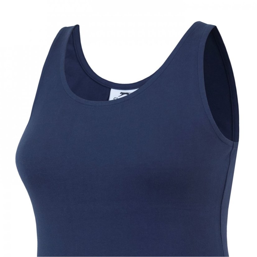 Slazenger Ess Vest Ld43 Scoop Navy