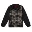 Puma All Over Sweat Juniors Black