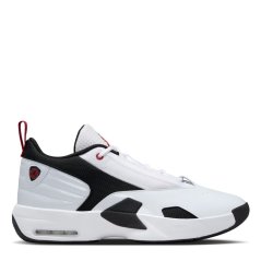 Air Jordan Max Aura 6 Men's Shoes Wht/Blk/Red