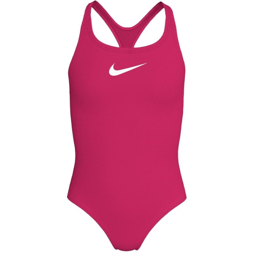 Nike Nike Swim Effortless Essential Big Kids (Girls) Racerback One Piece Rush Pink