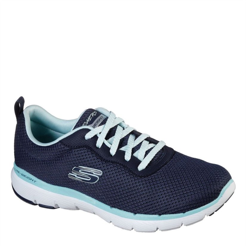 Skechers Flex Appeal 3 Trainers Ladies Blue