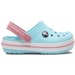 Crocs Unisex Kids' Clogs Ice BlueWhite