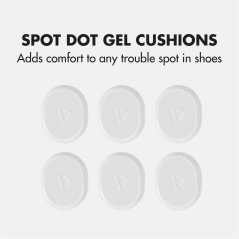 Donnay Adults Gel Spot Cushion Insoles Transparent