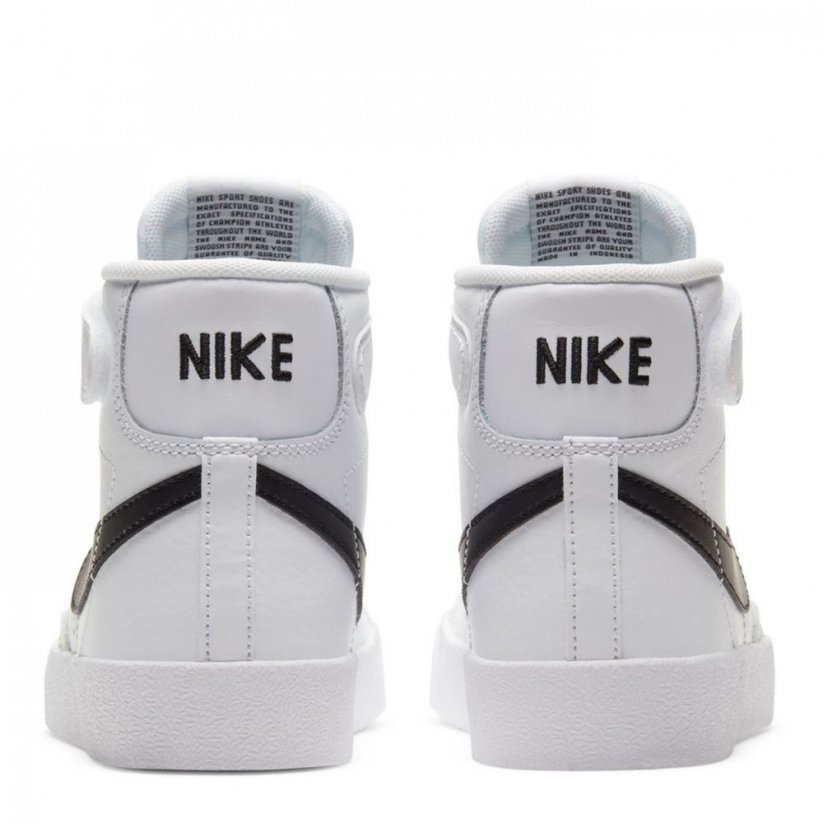 Nike Blazer Mid '77 Little Kids' Shoes White/Black