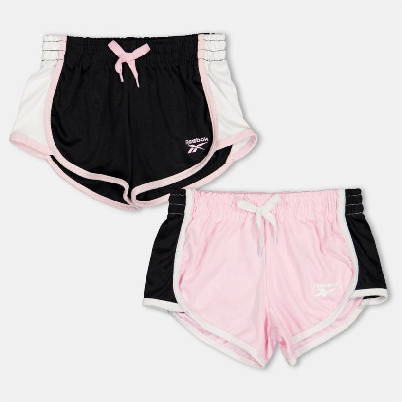 Reebok Jersey Jogger Shorts Pink Lady