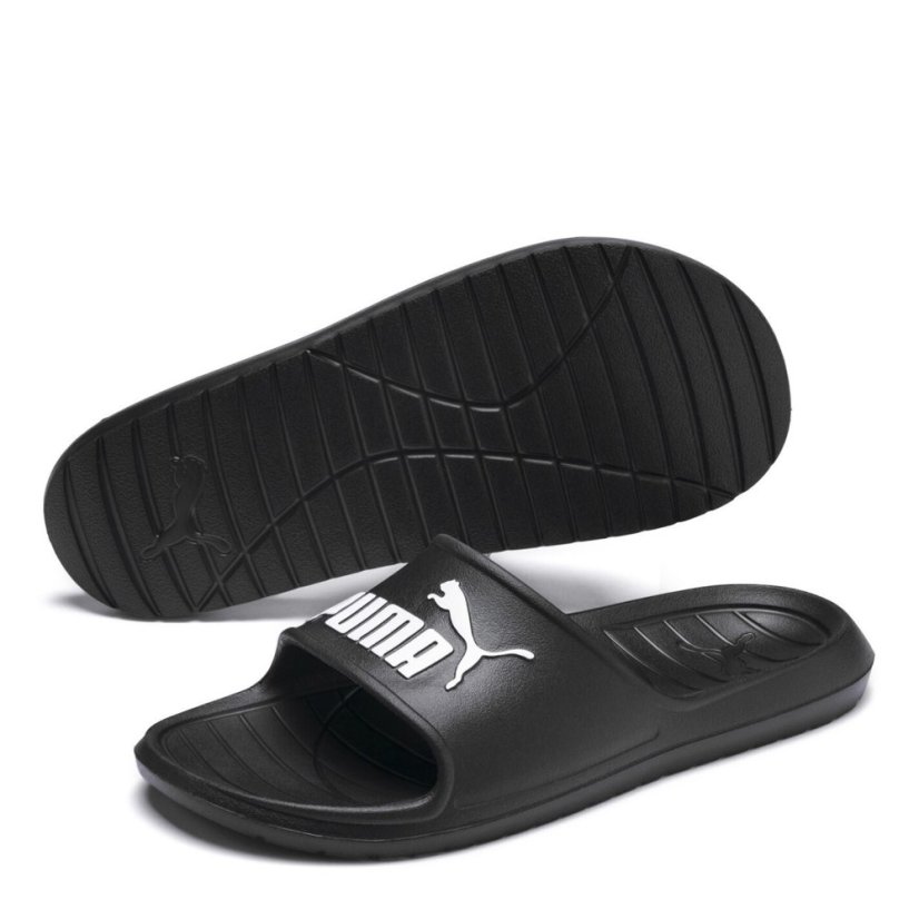 Puma Divecat V2 Slides Black/White