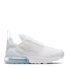 Nike Air Max 270 Childrens Trainers White/White