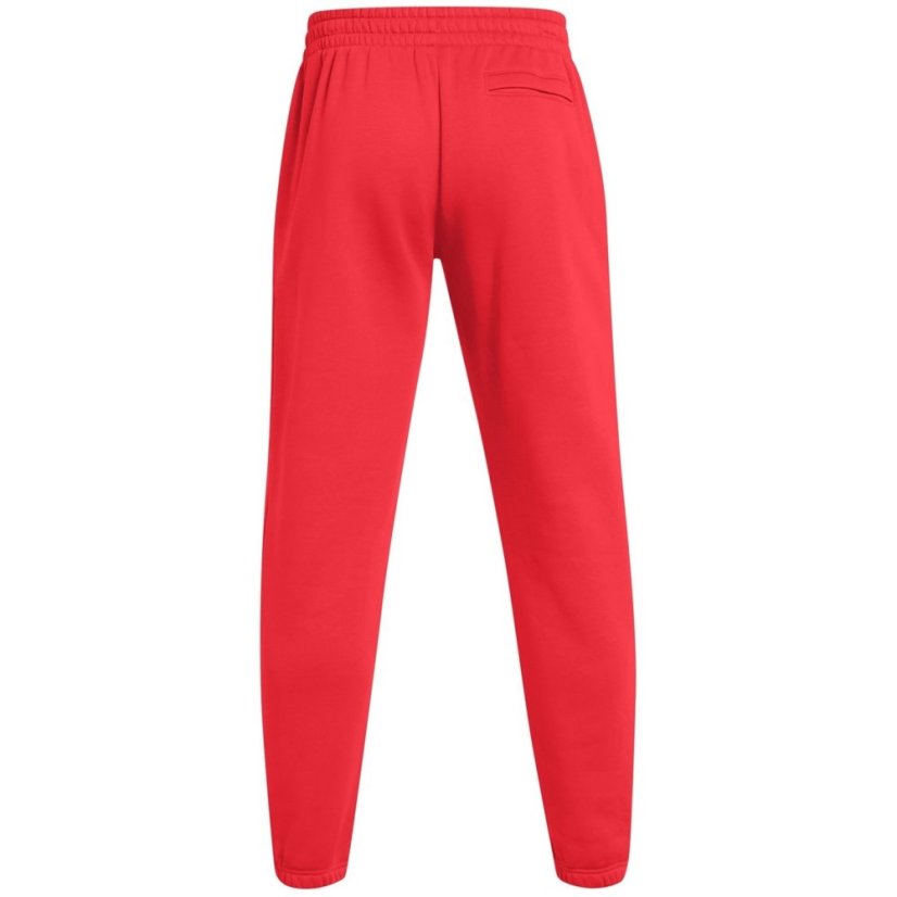 Under Armour Men's Essential Performance Fleece Tracksuit Bottom Red