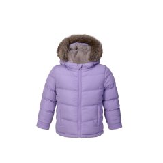 SoulCal 2 Zip Bubble Jacket Infants Purple