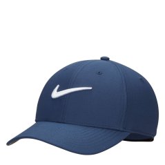 Nike Dri-FIT Club Structured Swoosh Cap M Navy/White