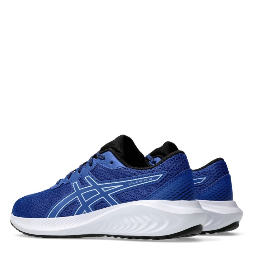 Asics Gel Excite 10 Grade School Running Shoes Juniors Blue/Grey