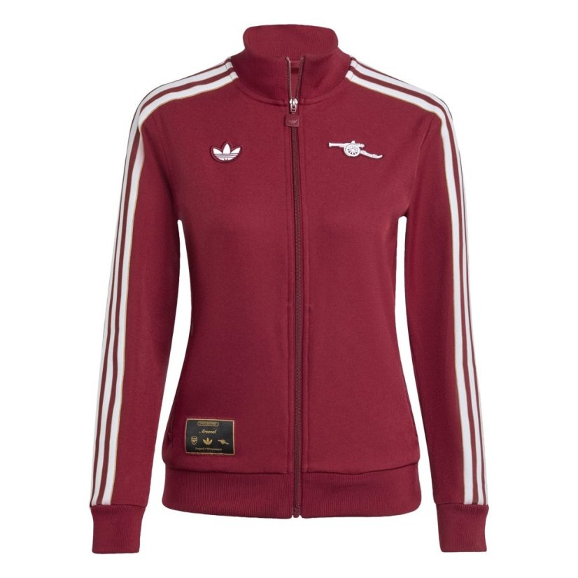 adidas Arsenal Icons Tracksuit Top Juniors Red