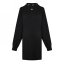 Reebok Classics Long Sleeve T-Shirt Dress Womens Black