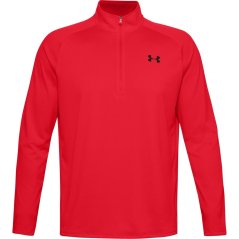 Under Armour Tech™ ½ Zip Long Sleeve Mens Red