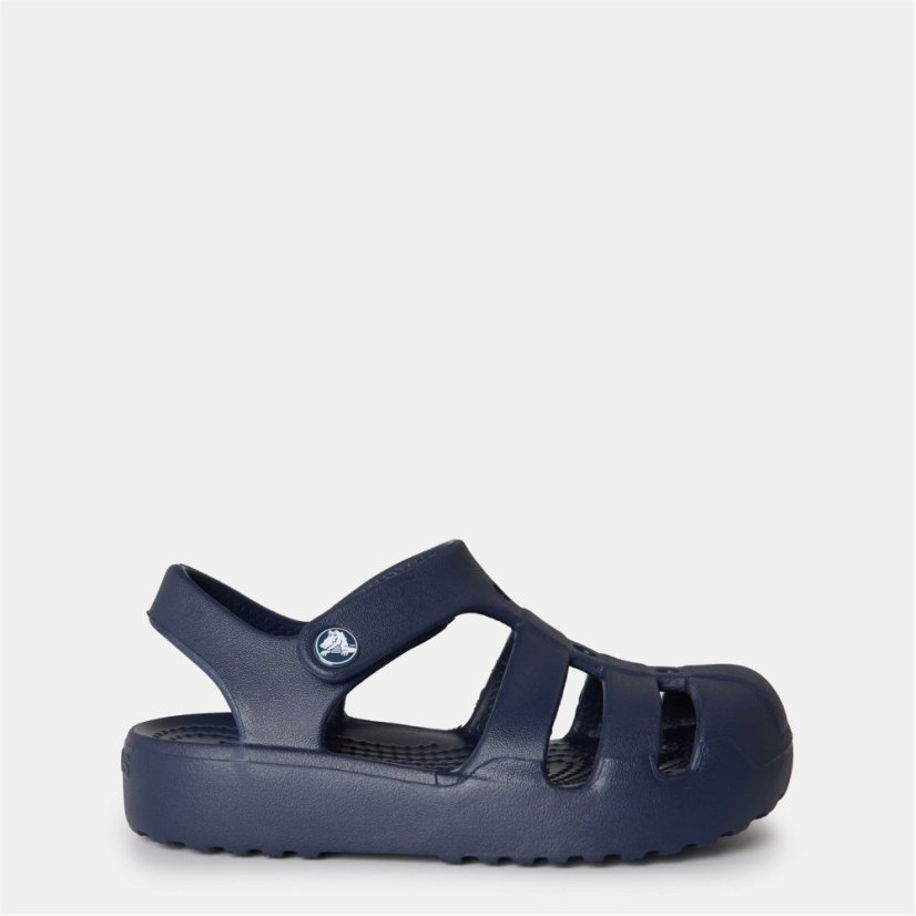 Crocs Unisex Kids' Fisherman Flat Sandals Navy