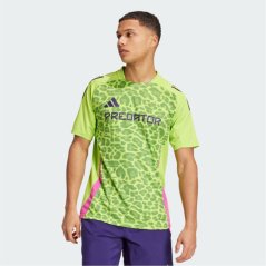 adidas Men's Short-Sleeve Performance Gym Top Green