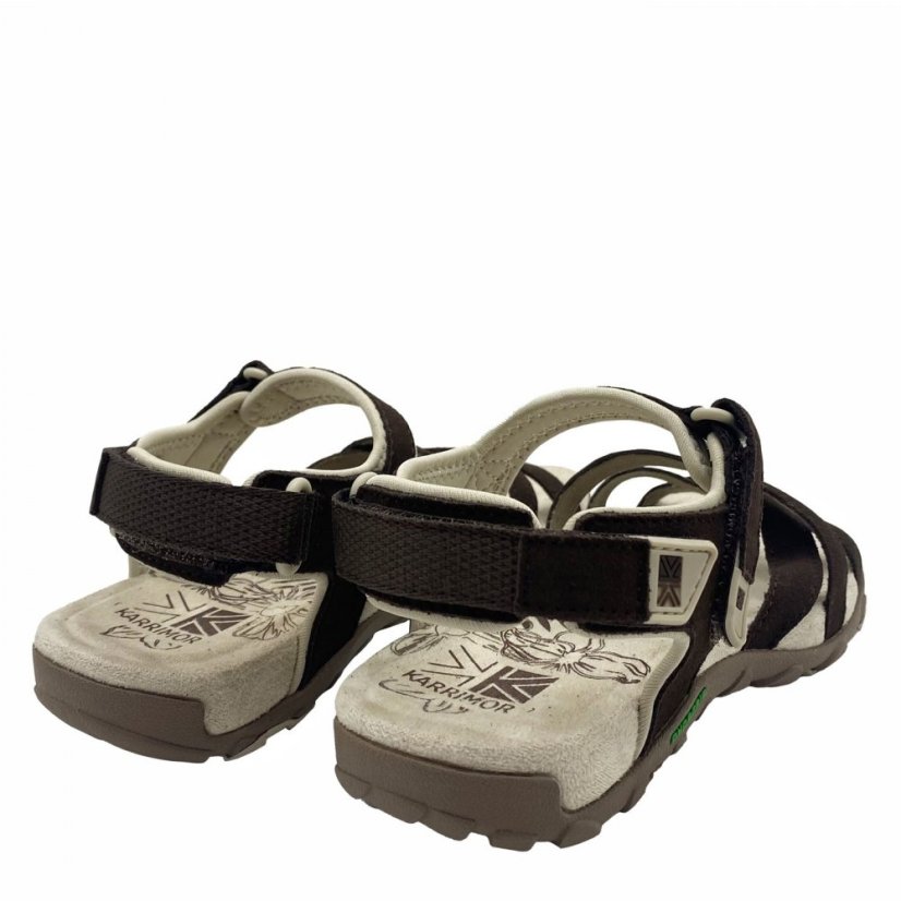 Karrimor Salina Leather Ladies Walking Sandals Brown