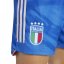 adidas Italy Home Shorts 2023 Mens Blue