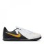 Nike Phantom GX 2 Club Juniors Astro Turf Football Boots. White/Blk/Gold