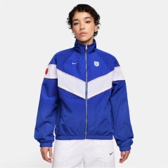 Nike England Woven Jacket 2025 Womens Blue/White
