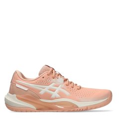 Asics Women's Chall 15 Tennis Shoes Cantaloupe/Wht