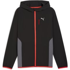 Puma Men's Flex Woven Tracksuit Black/Grey