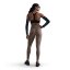 Nike Women's Performance Running Tights MINK BROWN/REFL
