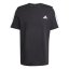 adidas Essentials 3-Stripes pánske tričko Black/White