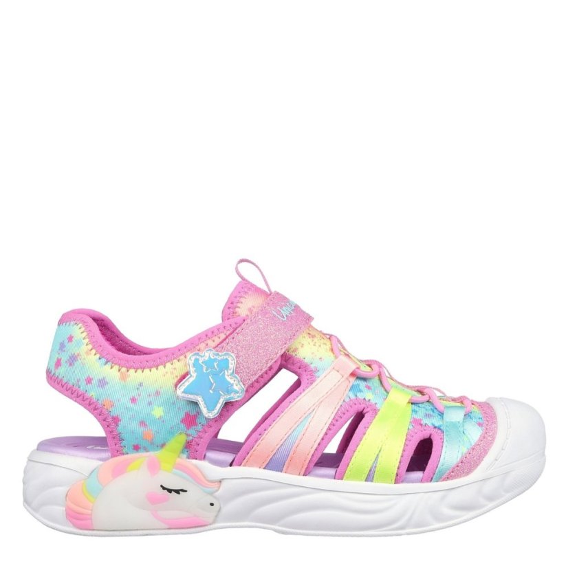 Skechers Kids' Flat Sandals Pink/Multi