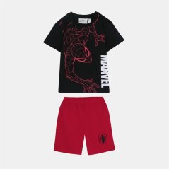 Character Disney Tee and Short Set Infant Spiderman Red