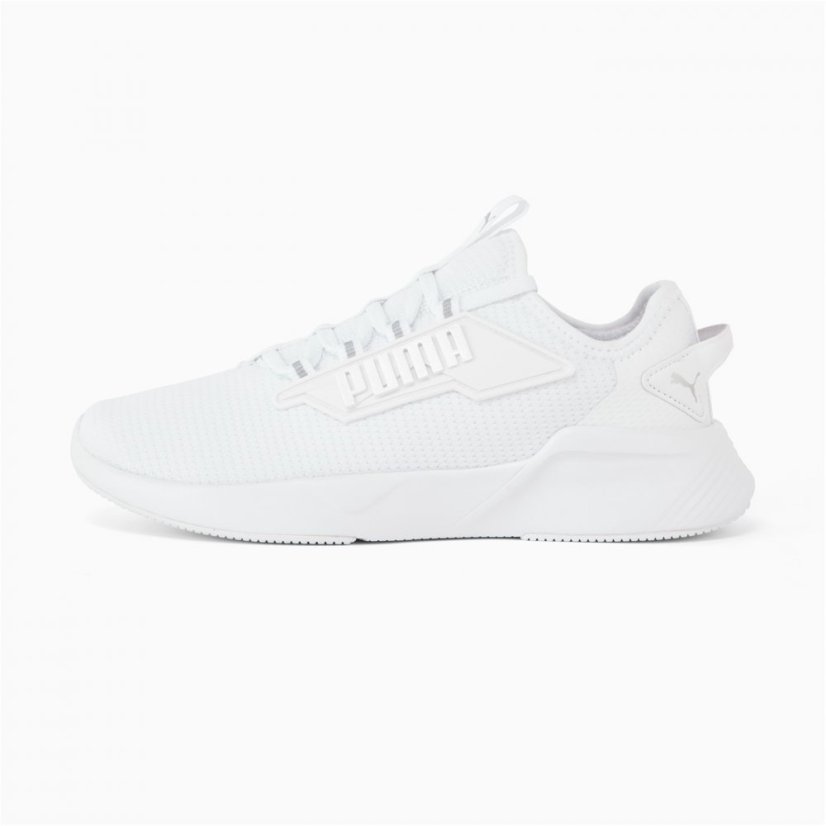 Puma Retaliate 2 Womens Running Trainers White/Silver