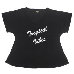 Golddigga Slogan T Shirt Ladies Black
