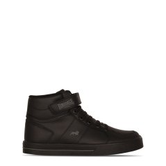 Lonsdale Canons Childrens Hi Top Trainers Black/Charcoal
