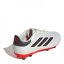 adidas Copa Pure II. League Junior Firm Ground Boots White/Black/Red