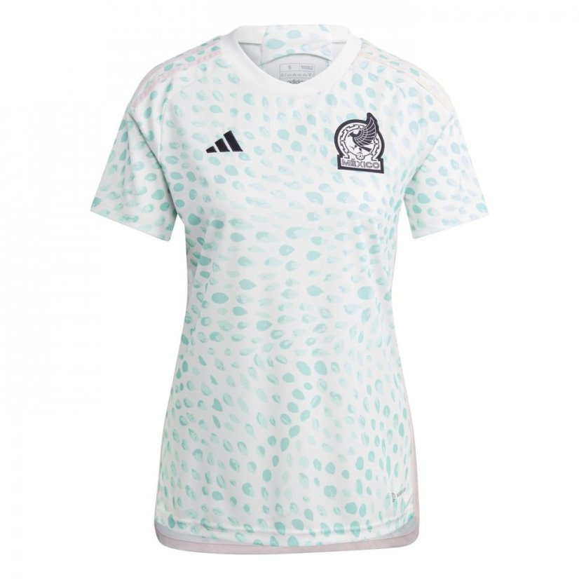 adidas Mexico Away Shirt 2023 Womens White