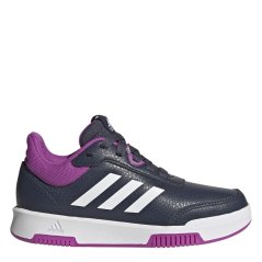 adidas Tensaur Sport Training Lace Shoes Juniors Navy/White/Pink
