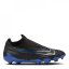 Nike Phantom Academy Firm Ground Football Boots Black/Chrome