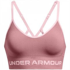 Under Armour Long Rib Bra Ld99 Pink