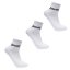 Everlast Quarter Socks 3 Pack Mens White