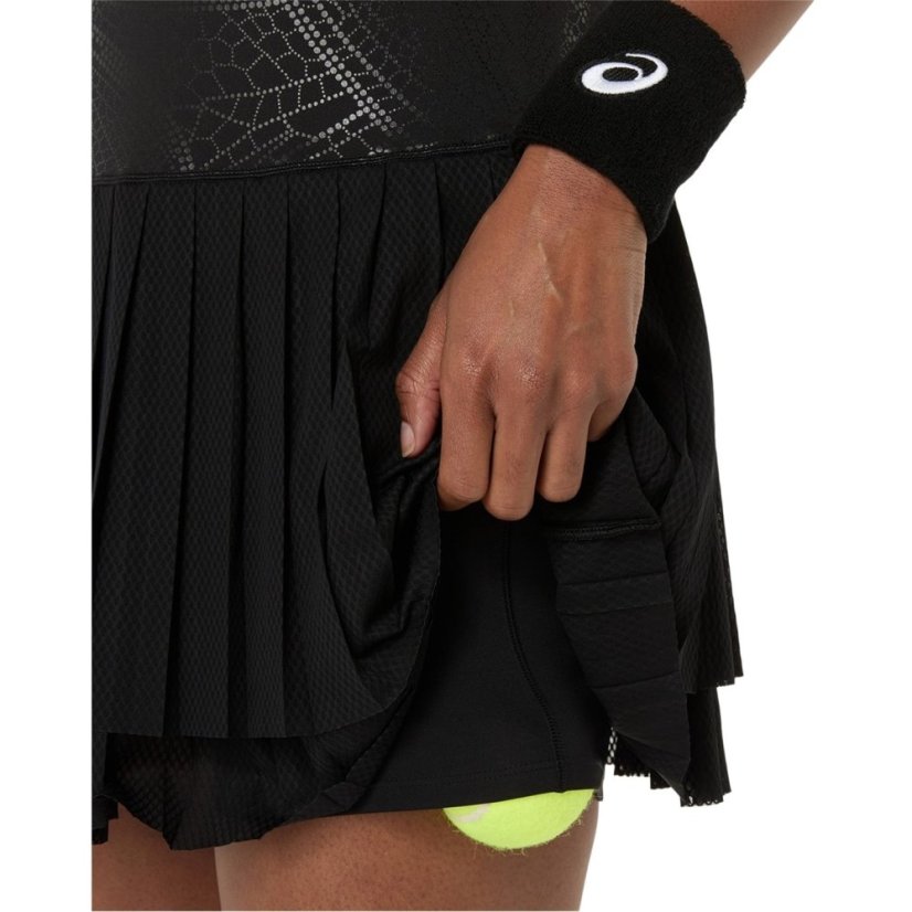 Asics Match Night Energy Tennis Dress Womens Perf Black