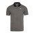 Slazenger Micro Stripe Golf pánske polo tričko Black