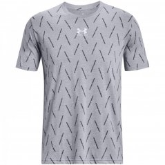 Under Armour Armour Ua M Elevated Core Aop New Compression Short Mens Steel Light