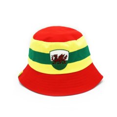 Team Team Bucket Hat 00 Wales Red