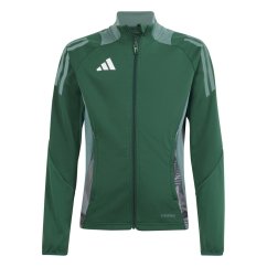 adidas Unisex Kids' Tiro24 Tracksuit Top Dark Green