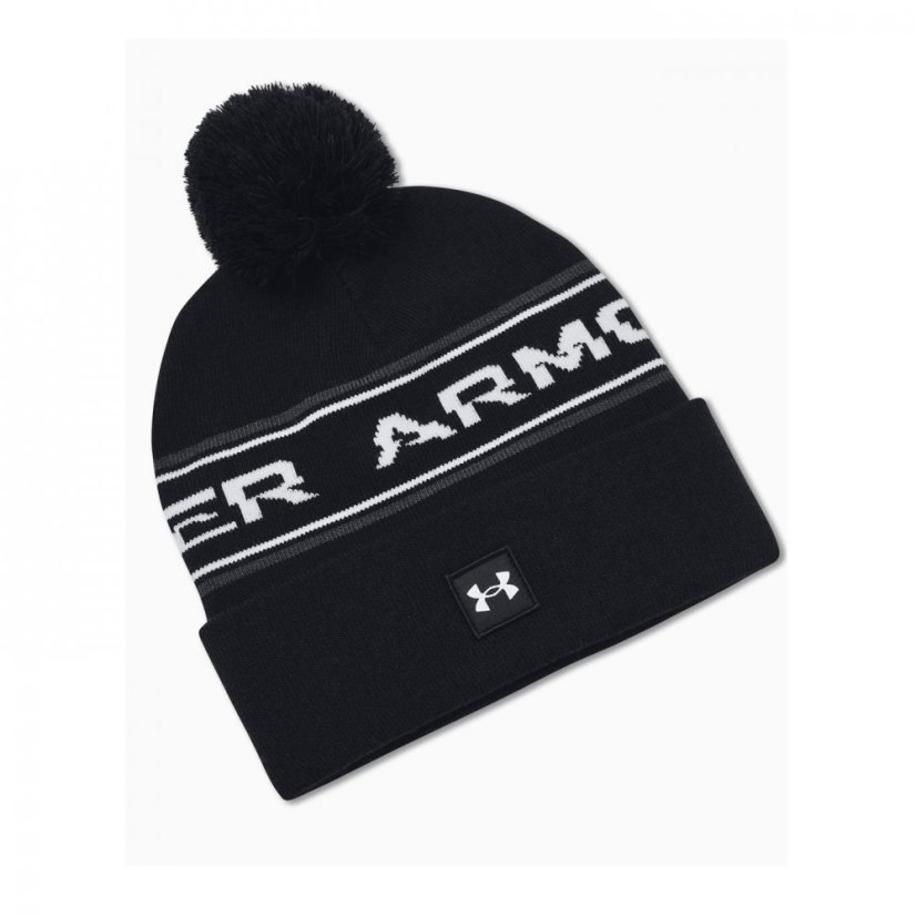 Under Armour Armour Ua Men'S Halftime Pom Beanie Beany Unisex Adults Black