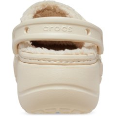 Crocs Platform Lined Clogs Womens Winter White